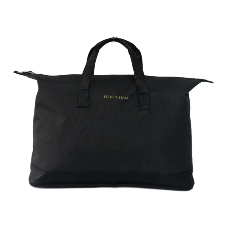 Bolso de viaje para hombre, duradero, de color negro, Oxford 600D, bolso de fin de semana